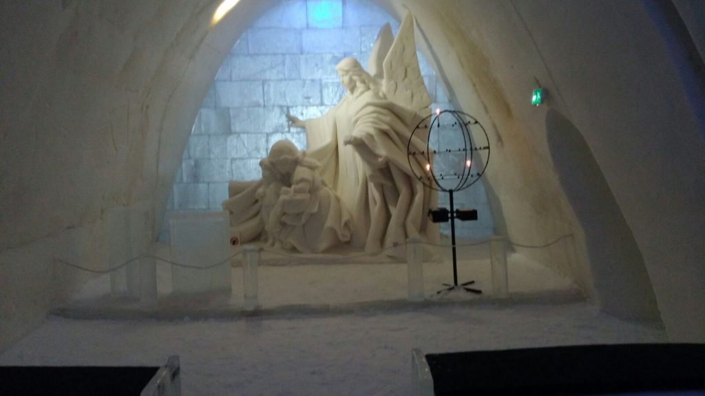 Escultura del Castillo de Hielo, Kemi, Finlandia