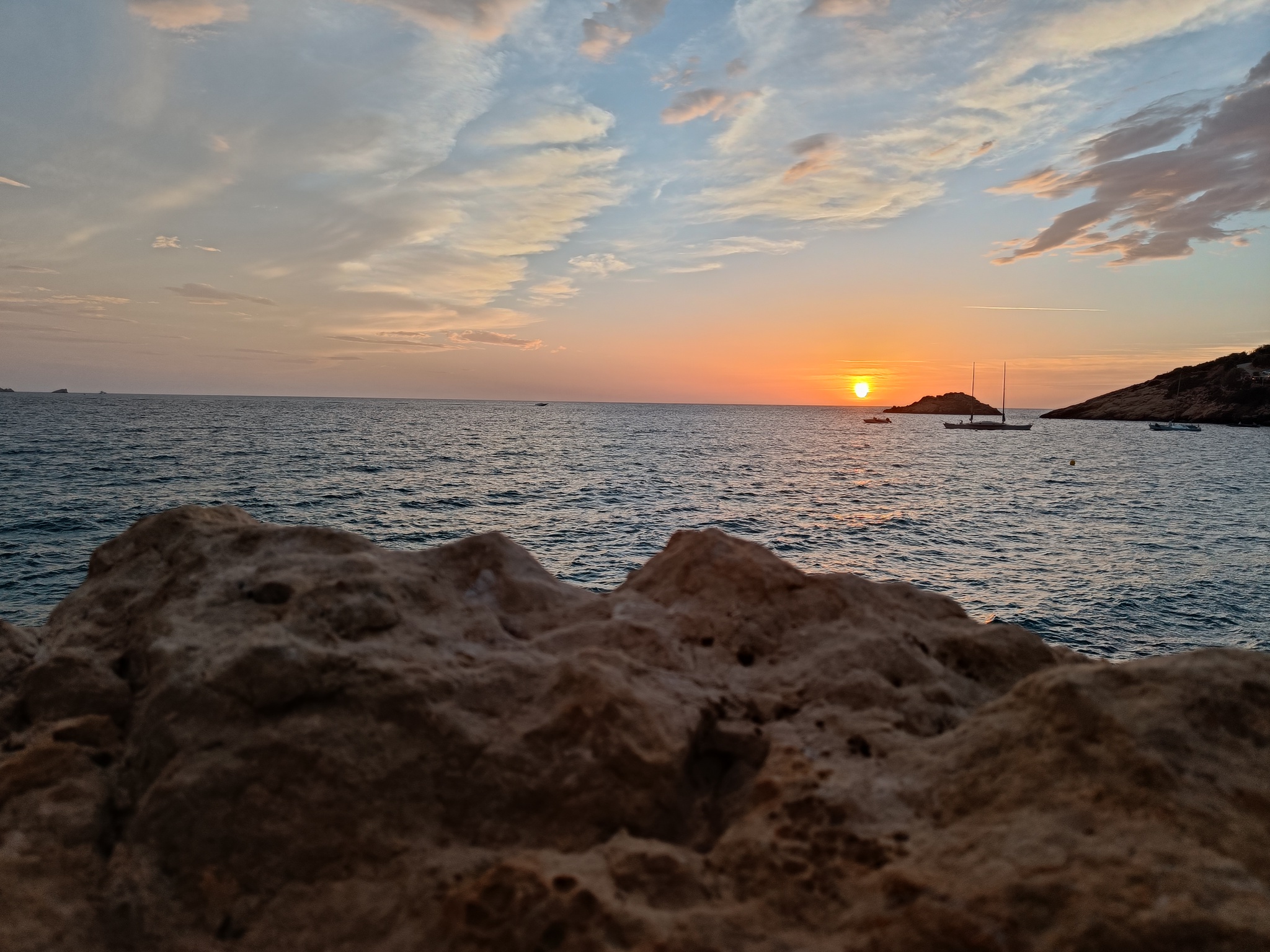 Atardecer en Ibiza
