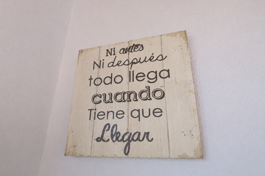 Cartel encontrado en un sitio desconocido